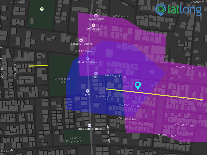 Latlong maps API more accurate than Google maps API